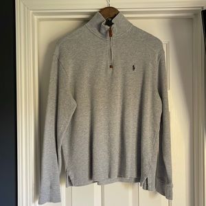 Polo by Ralph Lauren gray quarter zip